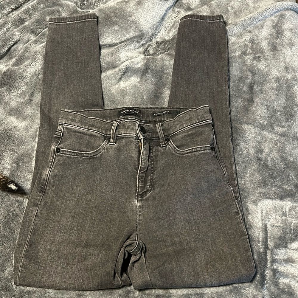 Banana republic black high-rise legging jeans size 26